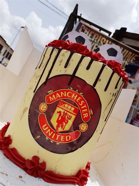 Manchester United Cake In 2022 Manchester United Birthday Cake