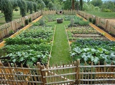 Magical Garden On Instagram Rate This Kitchen Garden Out Of Garden Layout Garden