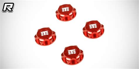 Red Rc Tekno Rc Captured 17mm Wheel Nuts