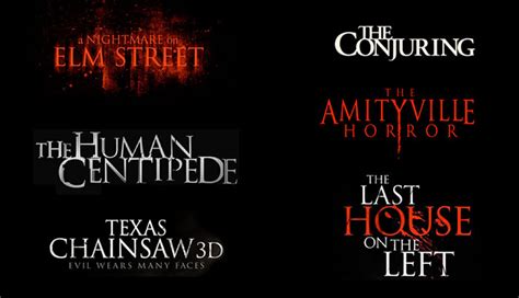 Horror Movie Fonts By Seth Scary Movie School