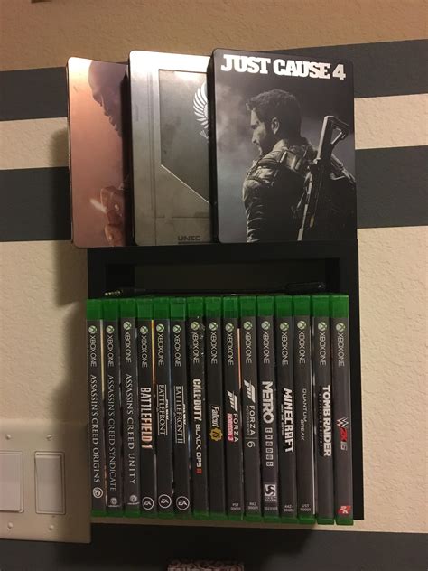 My Small Xbox One Collection With My Steel Books Rgamecollecting