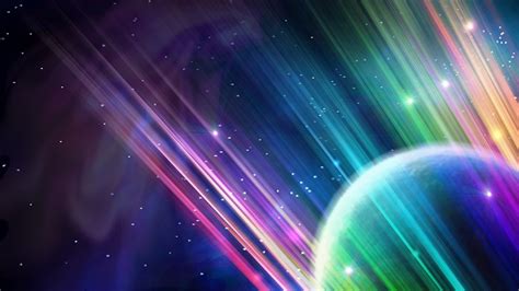 Surreal Colourful Space Scene High Definition High Resolution Hd