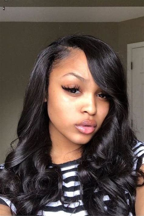 loose wave sew in with closure styles for black women 100 unprocessed virgin human hair weave