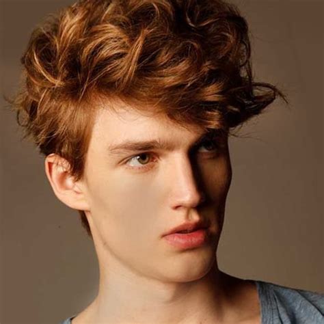 Maybe you would like to learn more about one of these? Natural Curl Red Head Hairstyle | Red hair men, Boy ...
