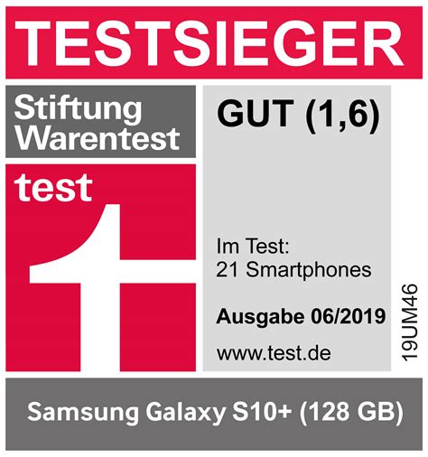 Auch bei ökotest wurde bislang keinen. Stiftung Warentest kürt Galaxy S10+ zum Testsieger ...