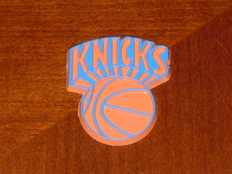 Nba Vintage New York Knicks Old Rubber Basketball Fridge Magnet