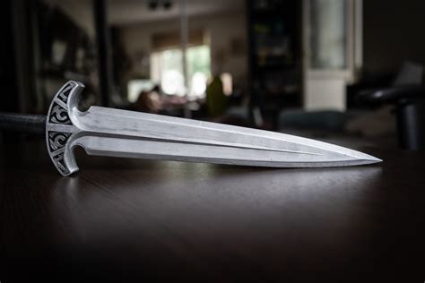 Skyrim Steel Dagger Replica Elder Scroll Props Elder Etsy