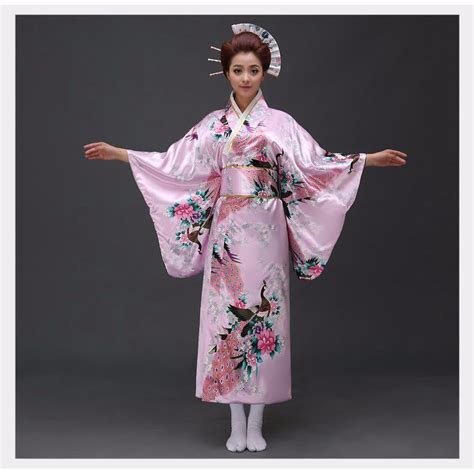 No1 Latest™fashion National Trends Women Sexy Kimono Yukata With Obi Novelty Evening Dress