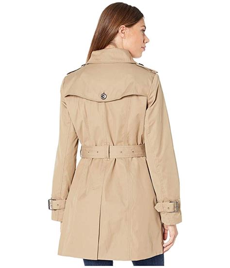 London Fog Olivia Heritage Double Breasted Trench With Removable Lining