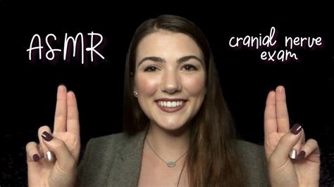 ASMR Cranial Nerve Exam Soft Spoken Roleplay YouTube