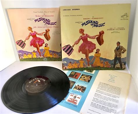 The Sound Of Music Original Soundtrack Lp 1965 Rca Stereo Booklet Vinyl