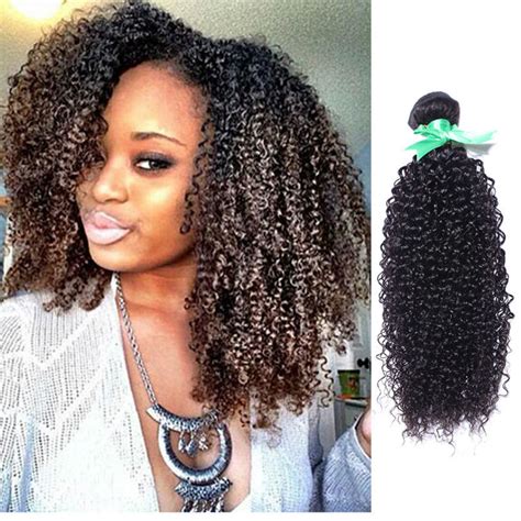8a Unprocessed Malaysian Virgin Hair Afro Kinky Curly Virgin Hair 4