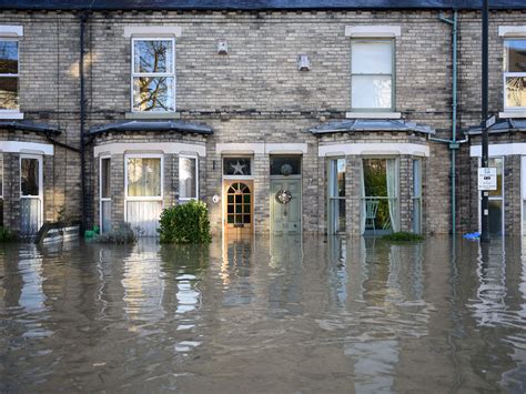 To cover a place with water, or to becom.: Don't let a flood risk get in the way of your next move - YOPA