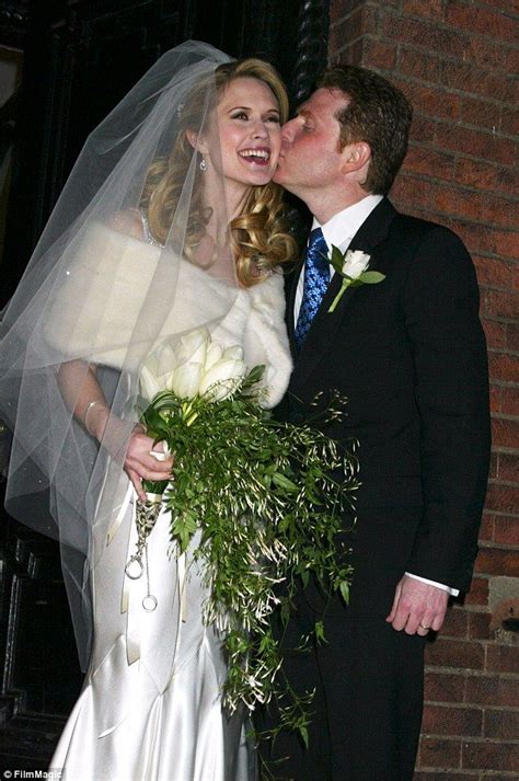 In Happier Times Bobby And Stephanie Are Pictured On Their Wedding Day