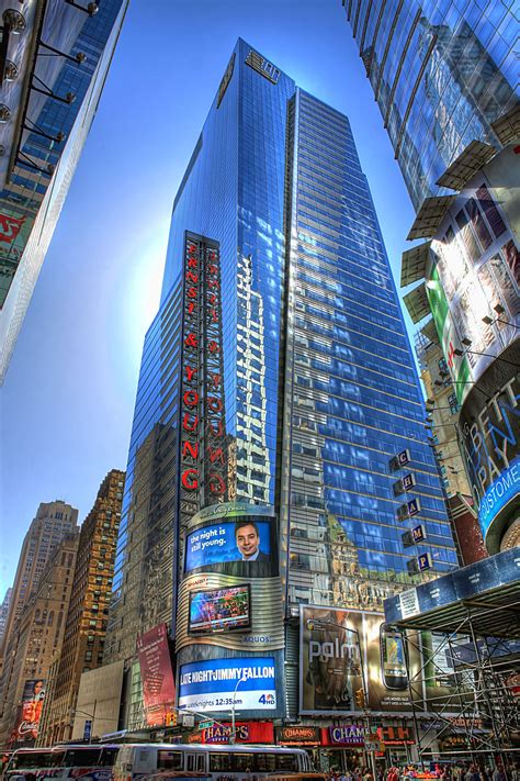 Times Square E Building Stadt Landschaft