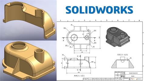 Solidworks Tutorial 30 3d Model Basic Beginers Youtube