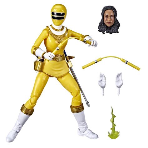 power rangers lightning collection zeo yellow ranger 6 inch premium collectible action figure