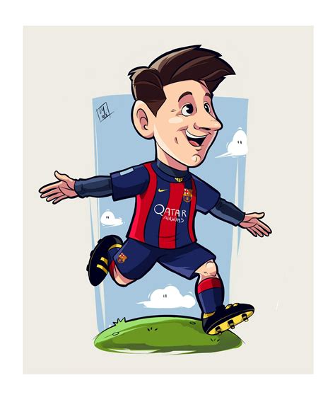 Hình Nền Messi Cartoon Wallpaper 4k Cho Fan Hâm Mộ