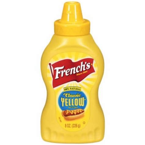 Frenchs Classic Yellow Mustard No Artificial Colors Pack Of 14 14