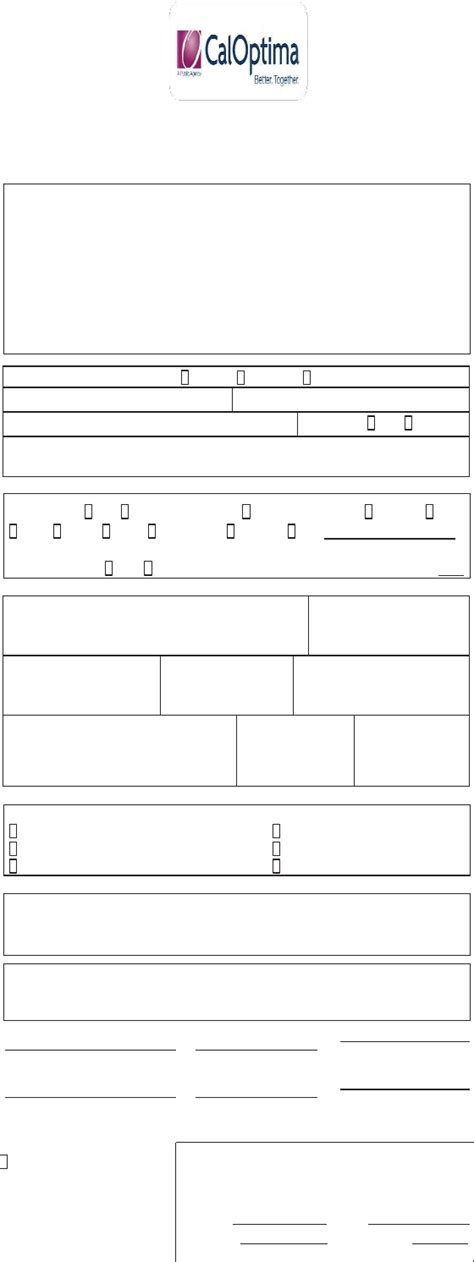 Fill Free Fillable Provider Dispute Resolution Request Caloptima