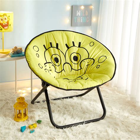Nickelodeon Spongebob Squarepants 30 Oversized Folding Saucer Chair