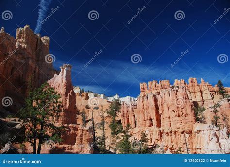 Bryce Canyon Stock Photo Image Of American Bryce Skies 12600322