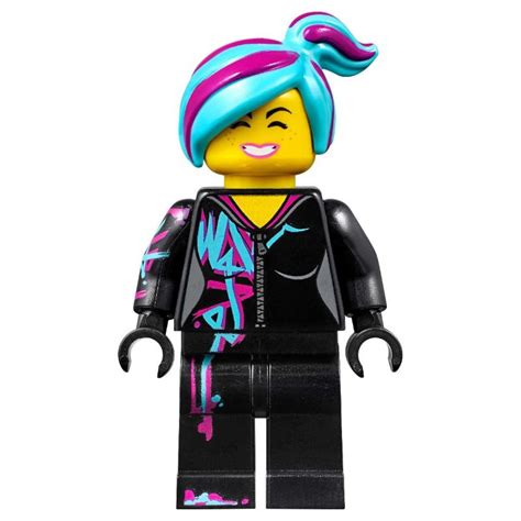 Lego Set Fig 007084 Lucy Wyldstyle Medium Azure Hair 2019 The Lego Movie Rebrickable
