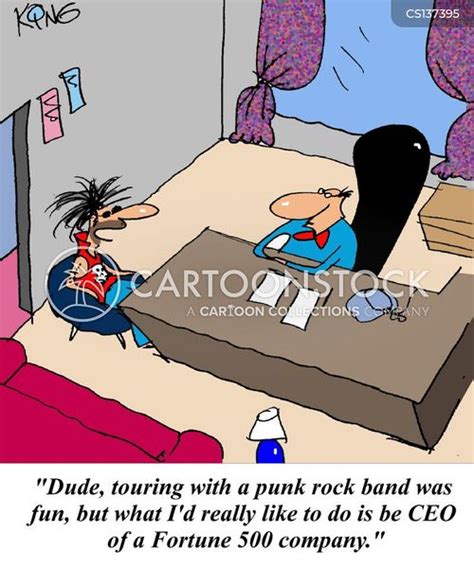 Punk Rock Cartoons And Comics Funny Pictures From Cartoonstock
