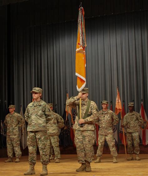 67th Expeditionary Signal Battalion Is Welcomed Home During Uncasing