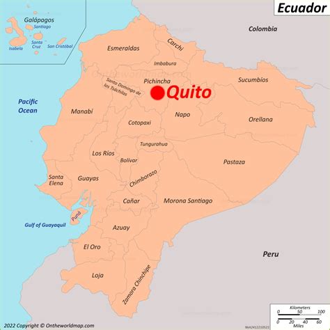 Quito Map Ecuador Detailed Maps Of San Francisco De Quito