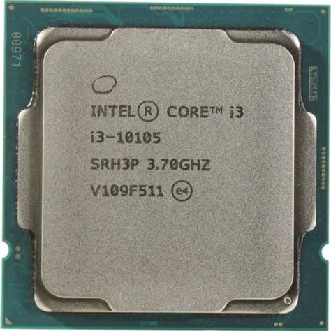 Cpu Intel Core I3 10105 Lga1200 Turbo 440 Ghz 4c8t 6mb Tray