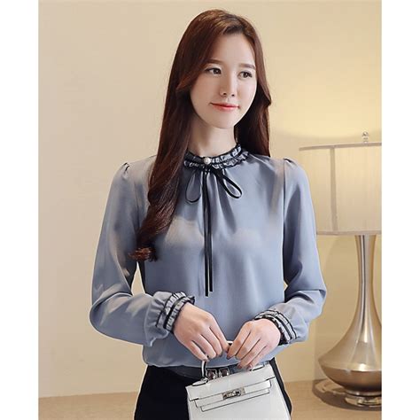 All size fit to l. jual blouse wanita korea