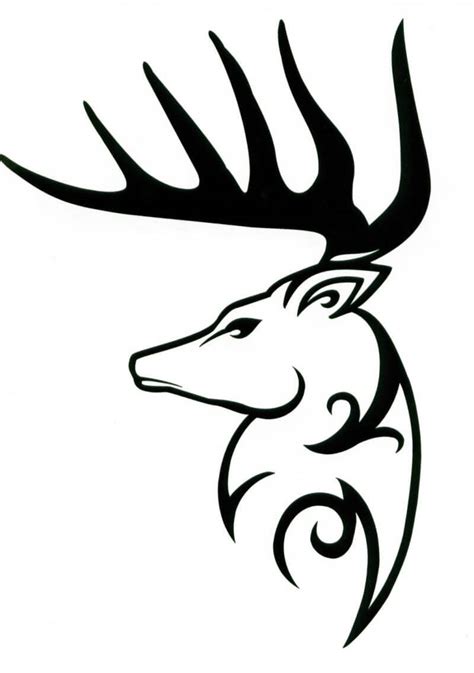 15 Tribal Deer Tattoo Designs And Ideas Petpress