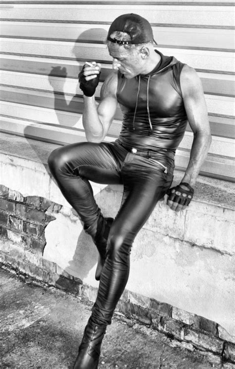 Marcus Latex Men Mens Leather Pants Tight Leather Pants