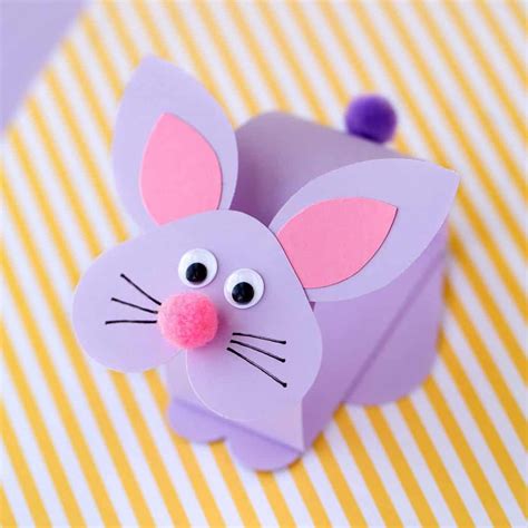 Craft With Construction Paper 10 Fun And Fluffy Bunny Crafts For Kids