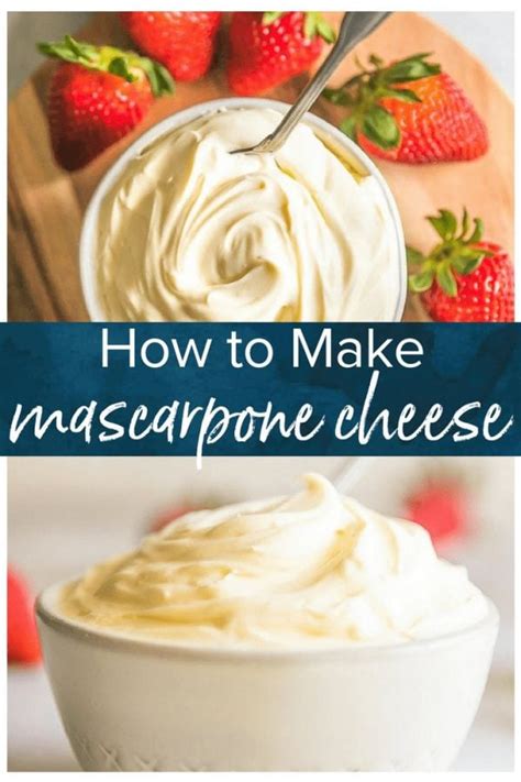 Mascarpone Cheese Mascarpone Substitute Recipe The Cookie Rookie®