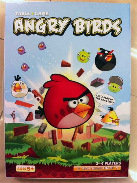 Angry Birds Table Board Game With Real Sound Ebay