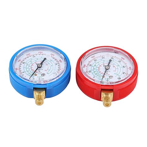 Buy 10pcs Hlyjoon Refrigerant Low And High Pressure Gauge Kit For 1