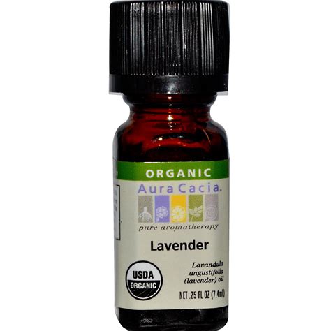 Organic Aromatherapy Organic Essential Oil Aura Cacia Lavender
