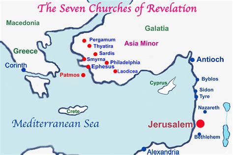 The Seven Churches Of Revelation Friends Of Jehovahs Witnesses