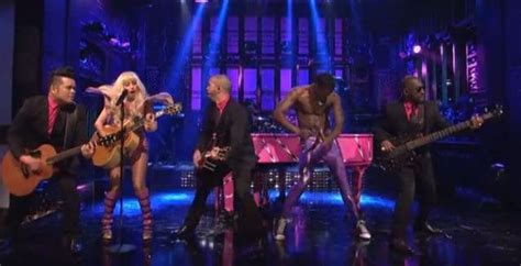 Lady Gaga Gypsy Do What U Want Ft R Kelly Live SNL Video