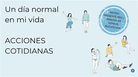 Acciones Cotidianas En Español · Un Día Normal En Español · Presente