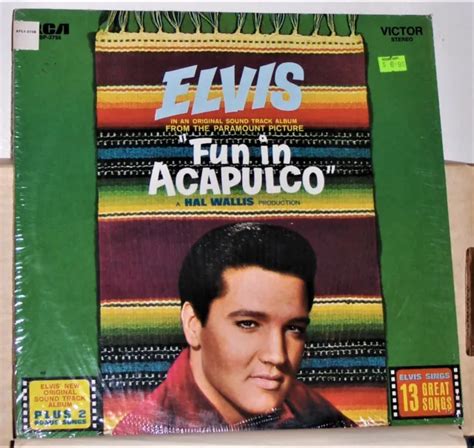 Elvis Presley Fun In Acapulco Vinyl Lp Record Album Rare Error