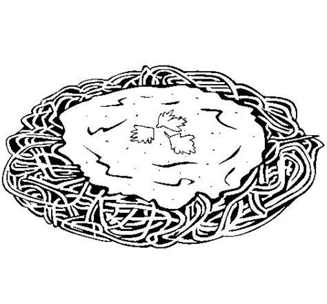 Coloring pages adult animals boys cartoons crafts film & tv geography girls mandala miscellaneous puzzle sport theme toddlers vehicles. Spaghetti with cheese coloring page - Coloringcrew.com