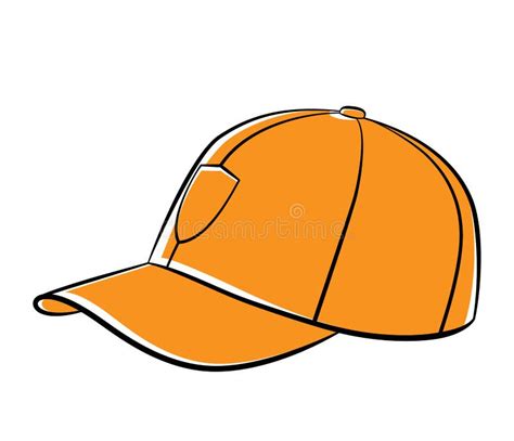 Vector Illustration Of Baseball Cap Stock Vector Illustration Of