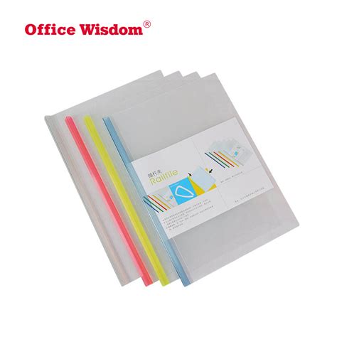 Pvc Document Stationery Clear Cover Report File Folder Transparent A4