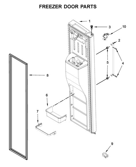 Page 1 refrigerator user instructions thank you for page 20 kitchenaid® refrigerator warranty limited warranty for one year from the date of purchase, when this major appliance is operated. KitchenAid KRSC503ESS01 side-by-side refrigerator parts ...