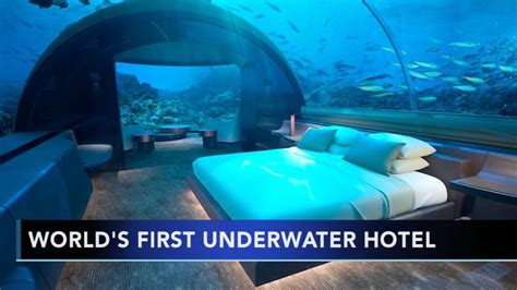 Worlds First Underwater Hotel Sits In The Indian Ocean 6abc Philadelphia