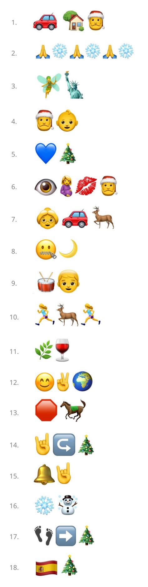 Christmas Songs Printable Emoji Quiz With Answers