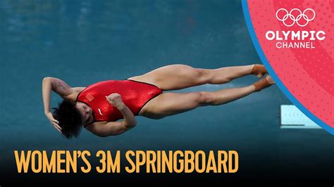 Womens 3m Springboard Diving Final Rio 2016 Replay Youtube
